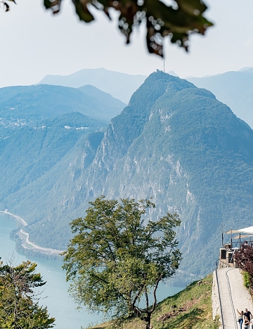 Ausflug Monte Brè Hotel Pestalozzi Lugano