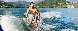 Wakeboard Lago di Lugano Milo Zanecchia 2019